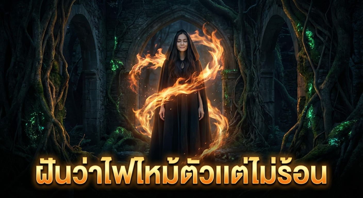 ฝันว่าไฟไหม้ตัวแต่ไม่ร้อน