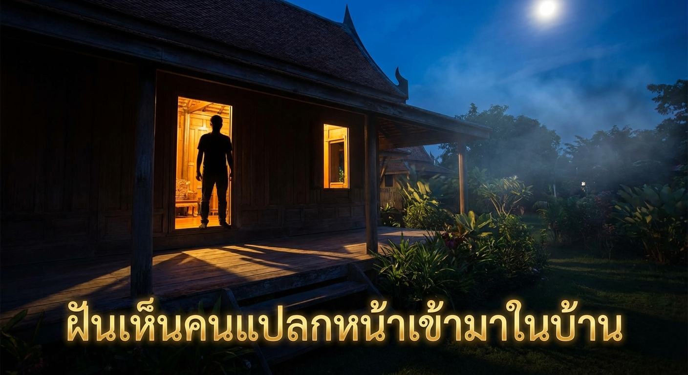 ฝันเห็นคนแปลกหน้าเข้ามาในบ้าน
