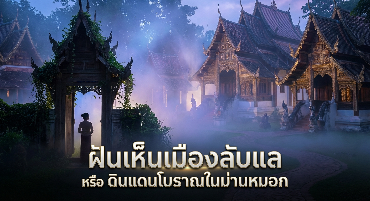 ฝันเห็นเมืองลับแล หรือ ดินแดนโบราณในม่านหมอก