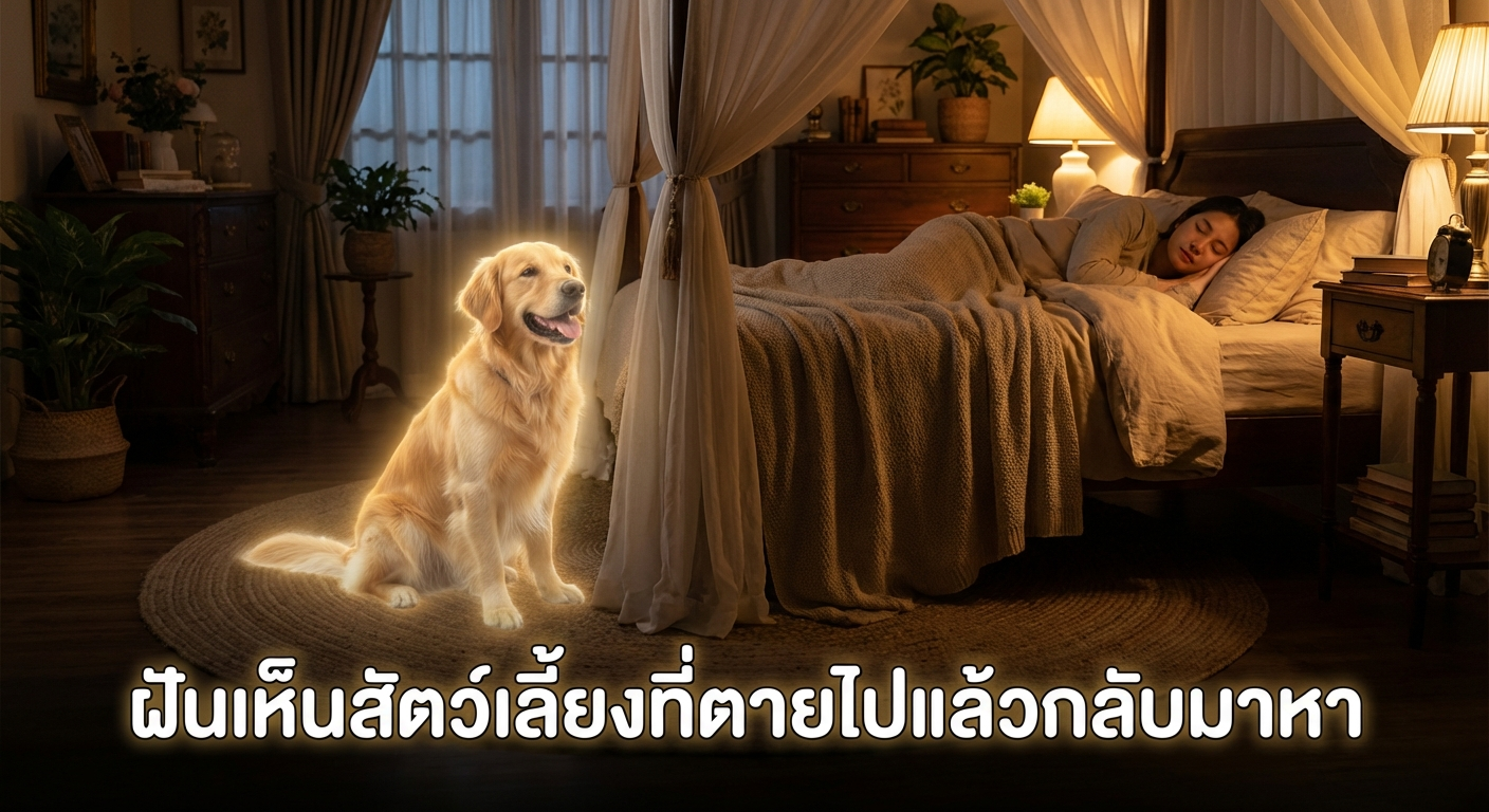 ฝันเห็นสัตว์เลี้ยงที่ตายไปแล้วกลับมาหา