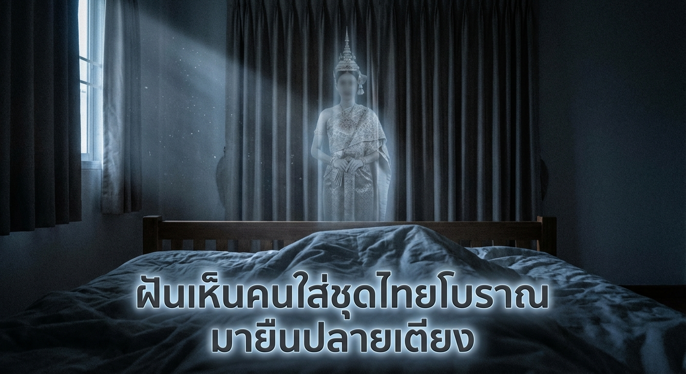 ฝันเห็นคนใส่ชุดไทยโบราณ มายืนปลายเตียง