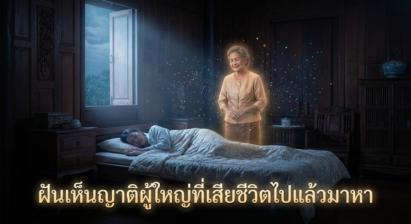 ฝันเห็นญาติผู้ใหญ่ที่เสียชีวิตไปแล้วมาหา