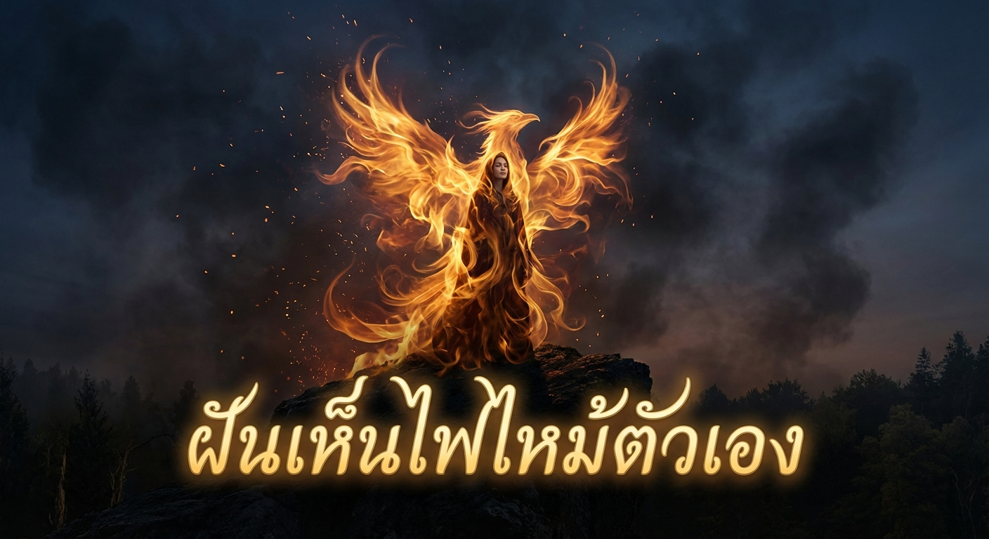 ฝันเห็นไฟไหม้ตัวเอง