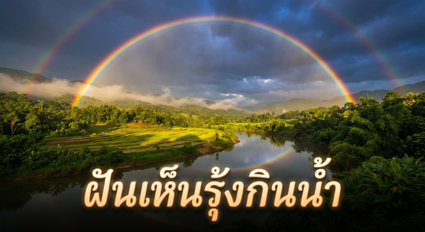 ฝันเห็นรุ้งกินน้ำ