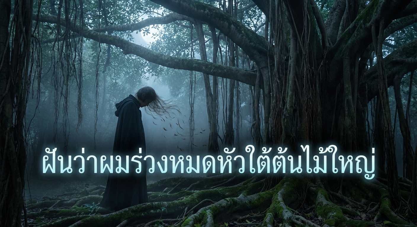 ฝันว่าผมร่วงหมดหัวใต้ต้นไม้ใหญ่