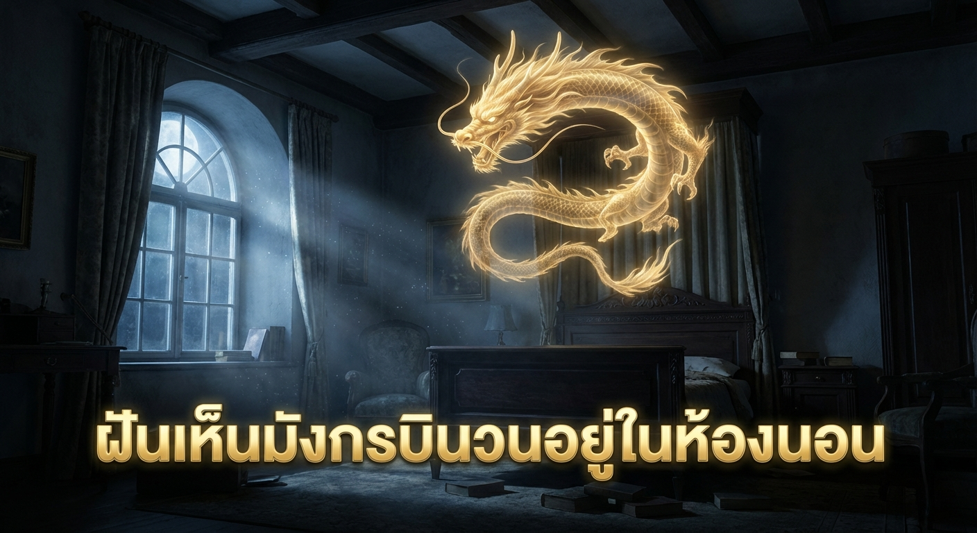 ฝันเห็นมังกรบินวนอยู่ในห้องนอน