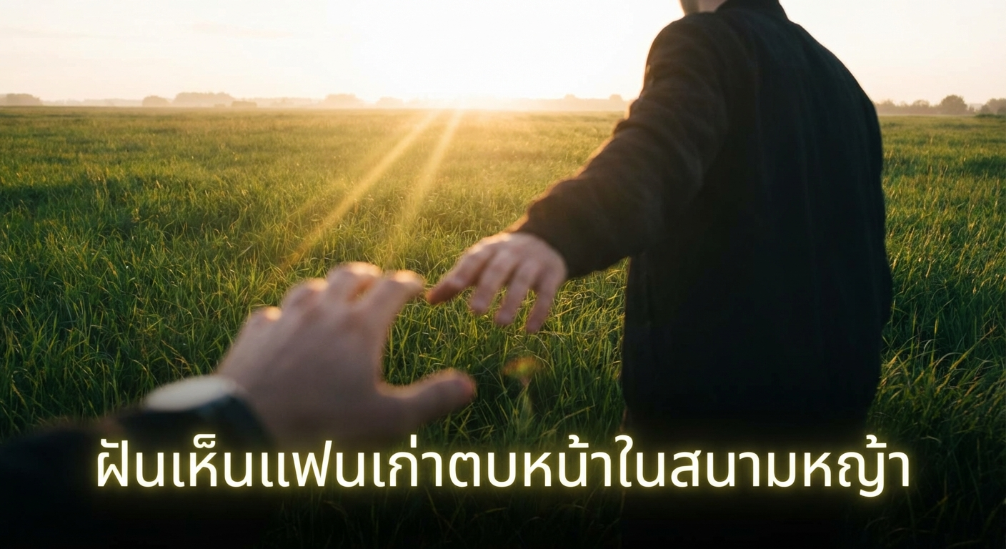 ฝันเห็นแฟนเก่าตบหน้าในสนามหญ้า