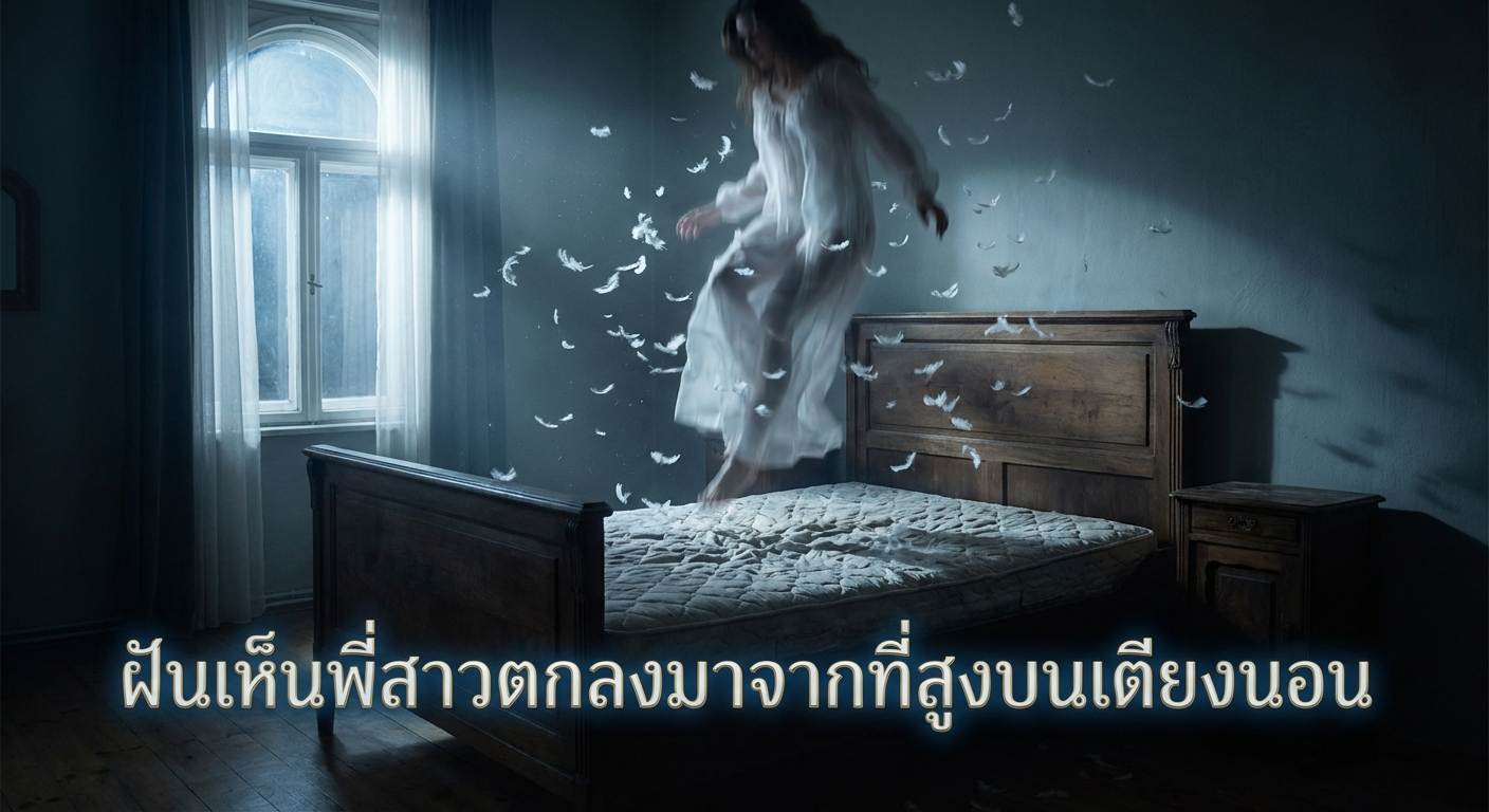 ฝันเห็นพี่สาวตกลงมาจากที่สูงบนเตียงนอน