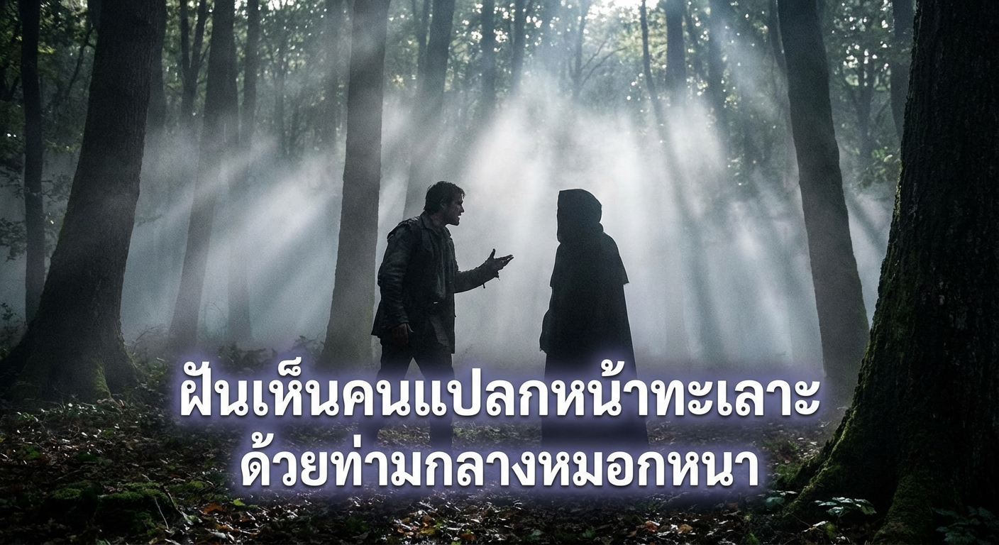 ฝันเห็นคนแปลกหน้าทะเลาะด้วยท่ามกลางหมอกหนา